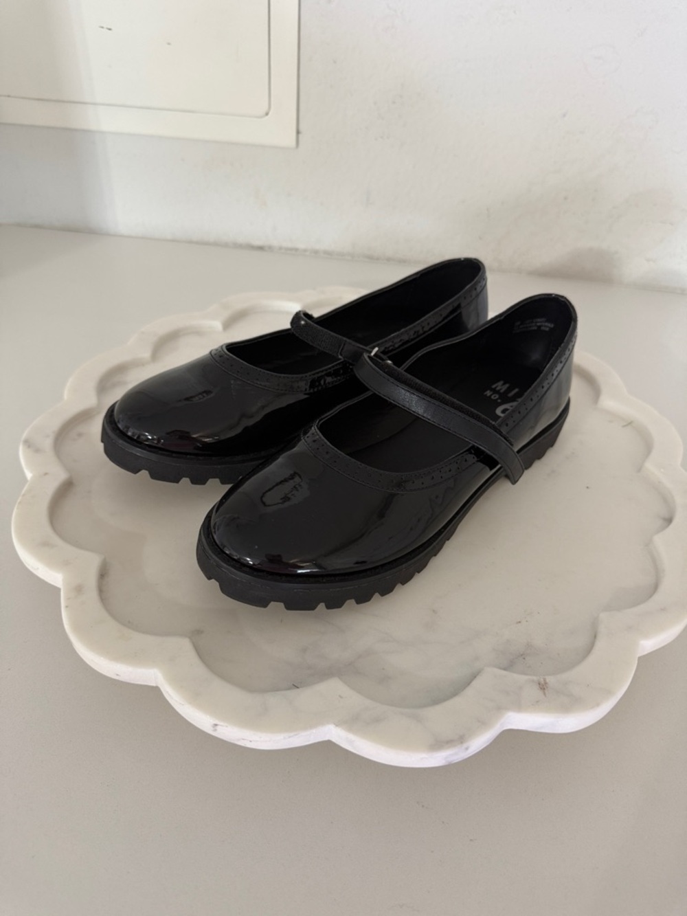Mix No. 6 Black Patent Mary Jane Shoes